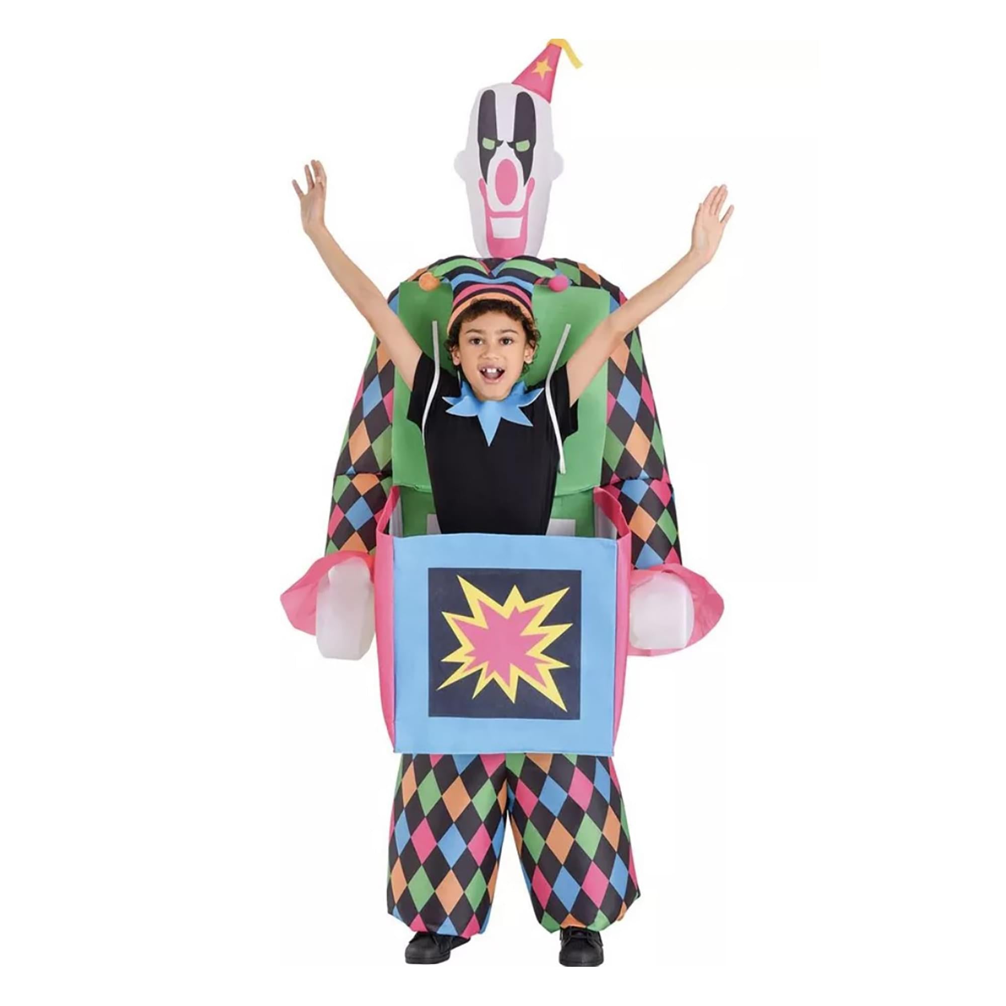 Jack In The Box child costume  Medium 8-10