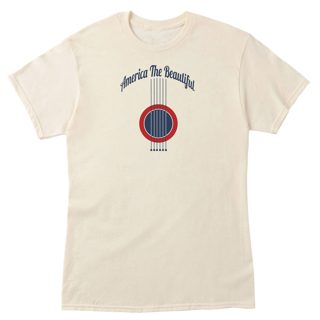 Vintage Strings Guitar Graphic Mens Tee by America The Beautiful®