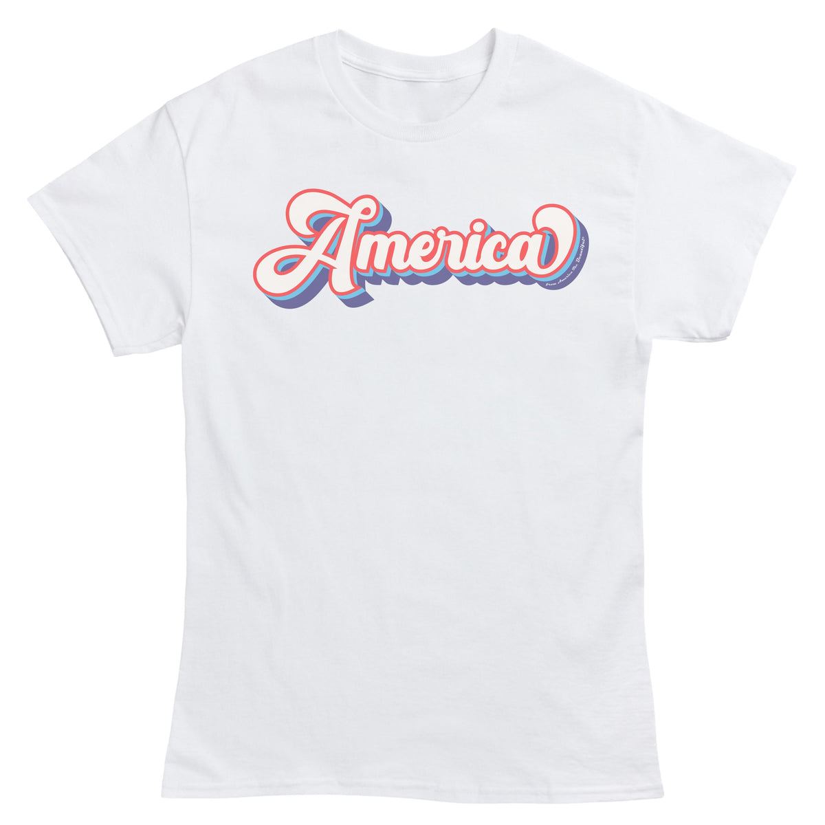 America Message T-Shirt 1.0 from America The Beautiful®