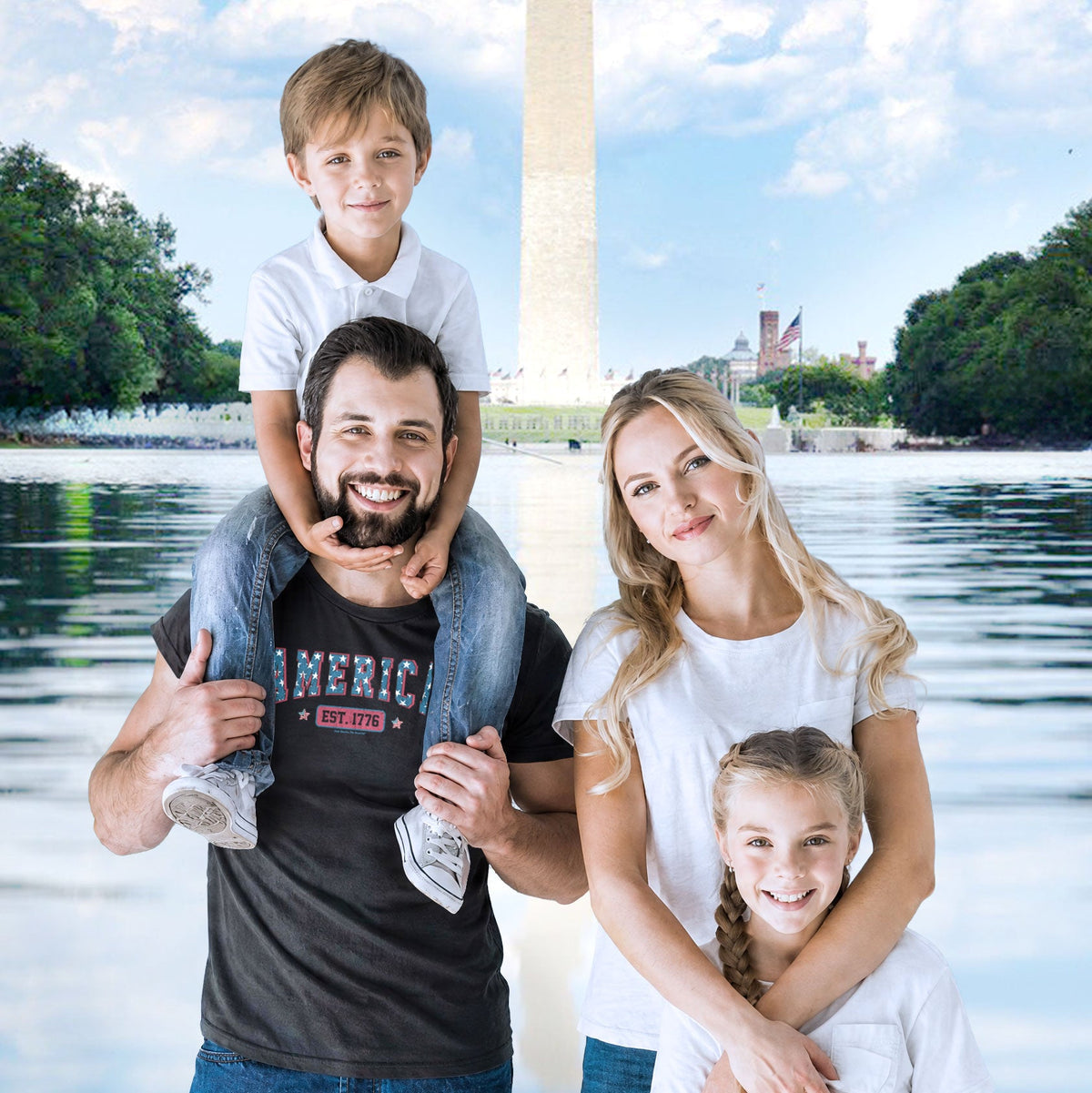 America Message T-Shirt 2.0 from America The Beautiful® - M