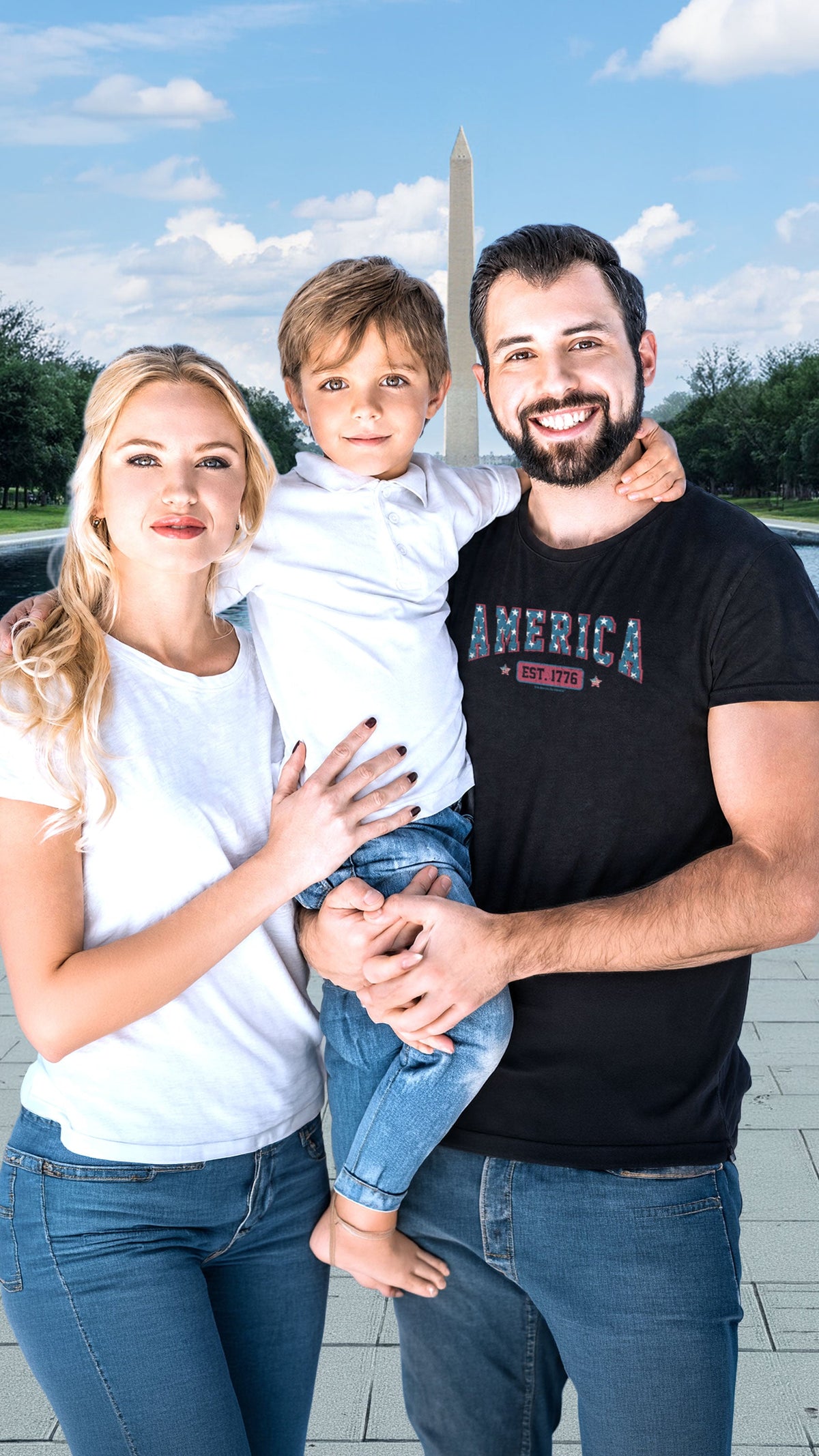 America Message T-Shirt 2.0 from America The Beautiful® - M