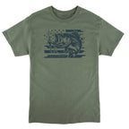 Bass and Flag Graphic Tee 2.0 Men from America The Beautiful®