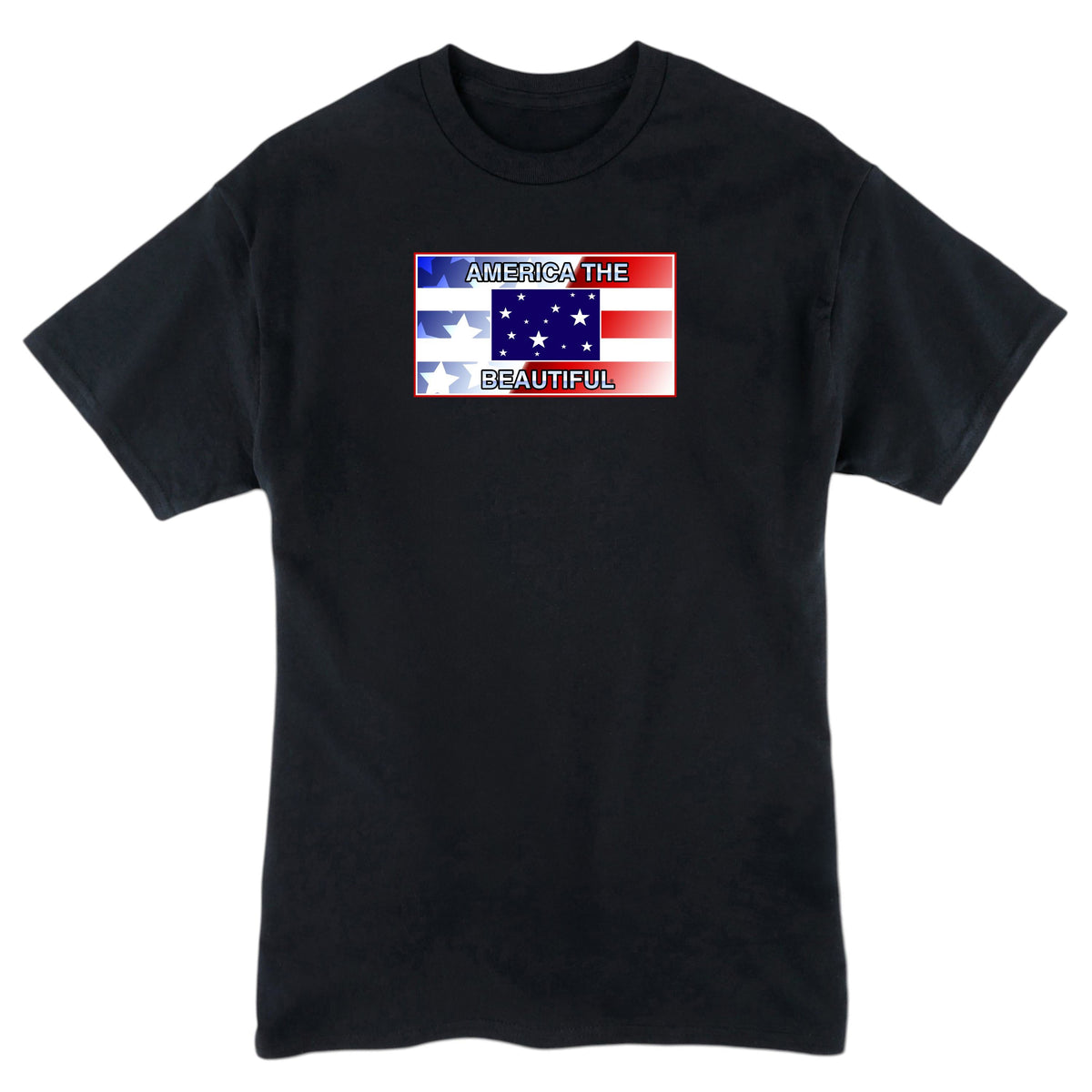 America The Beautiful® Digital Flag 1.0 Men Graphic Tee
