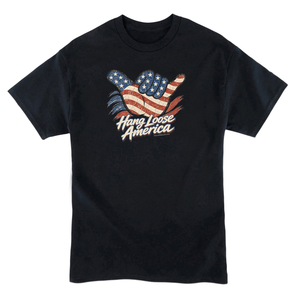 Hang Loose America Men’s Graphic Tee from America Is Beautiful®