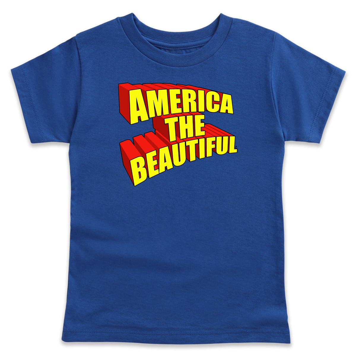 American Superhero Toddler Graphic T-Shirt by America The Beautiful