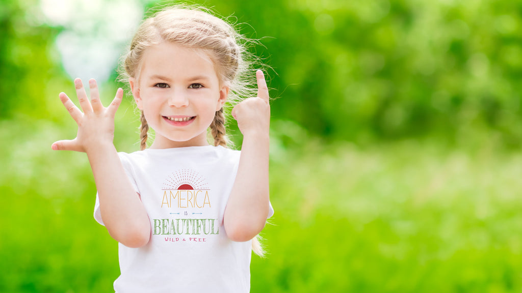 Wild & Free® Sunrise Toddler’s Graphic T-shirt by America Is Beautiful®