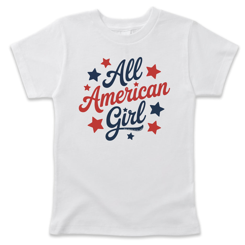All American Girl Message Tee 1.0 from America The Beautiful® - Toddler