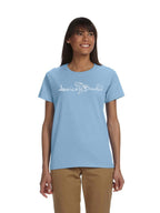 America Is Beautiful® Bass Fishing Mens Graphic Tee
