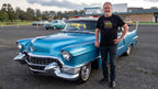 America The Beautiful® Classic Car 59 Cadillac Mens T-Shirt