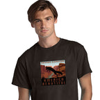 America The Beautiful® Grand Canyon National Park Jumping Fox Mens Graphic Tee