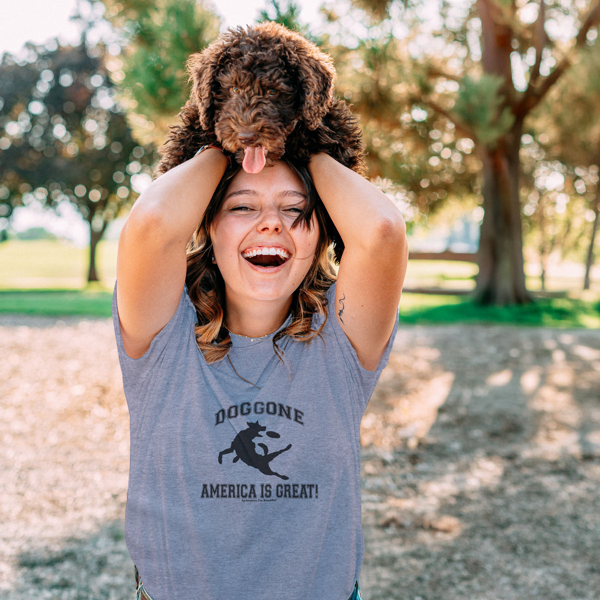 Doggone Great Dog Womens Tee by America The Beautiful®