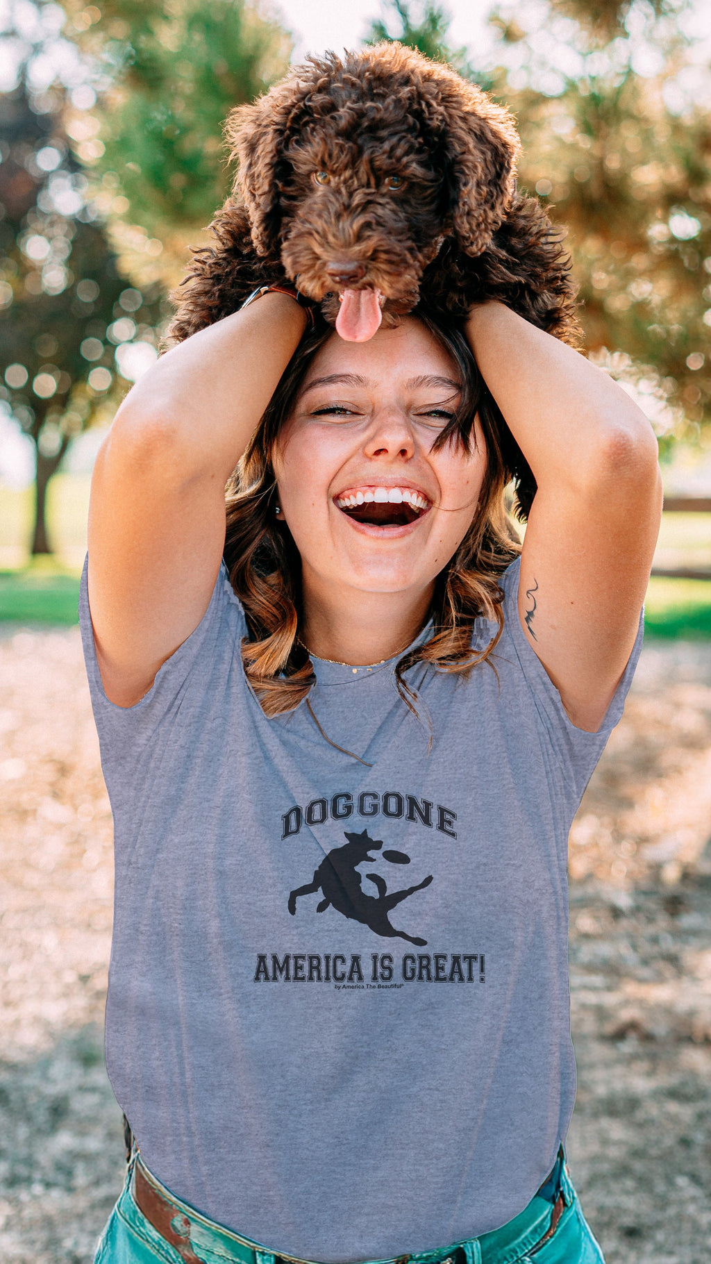 Doggone Great Dog Womens Tee by America The Beautiful®