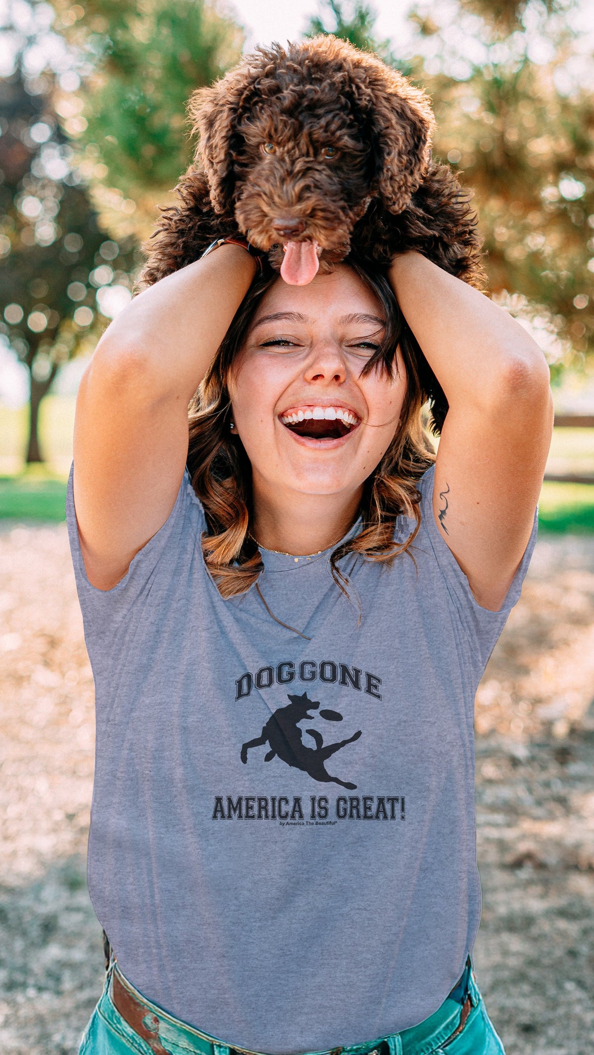 Doggone Great Dog Womens Tee by America The Beautiful®