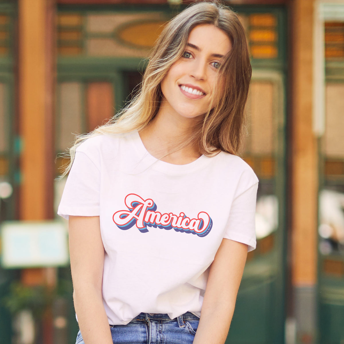 America Message T-Shirt 1 from America The Beautiful®