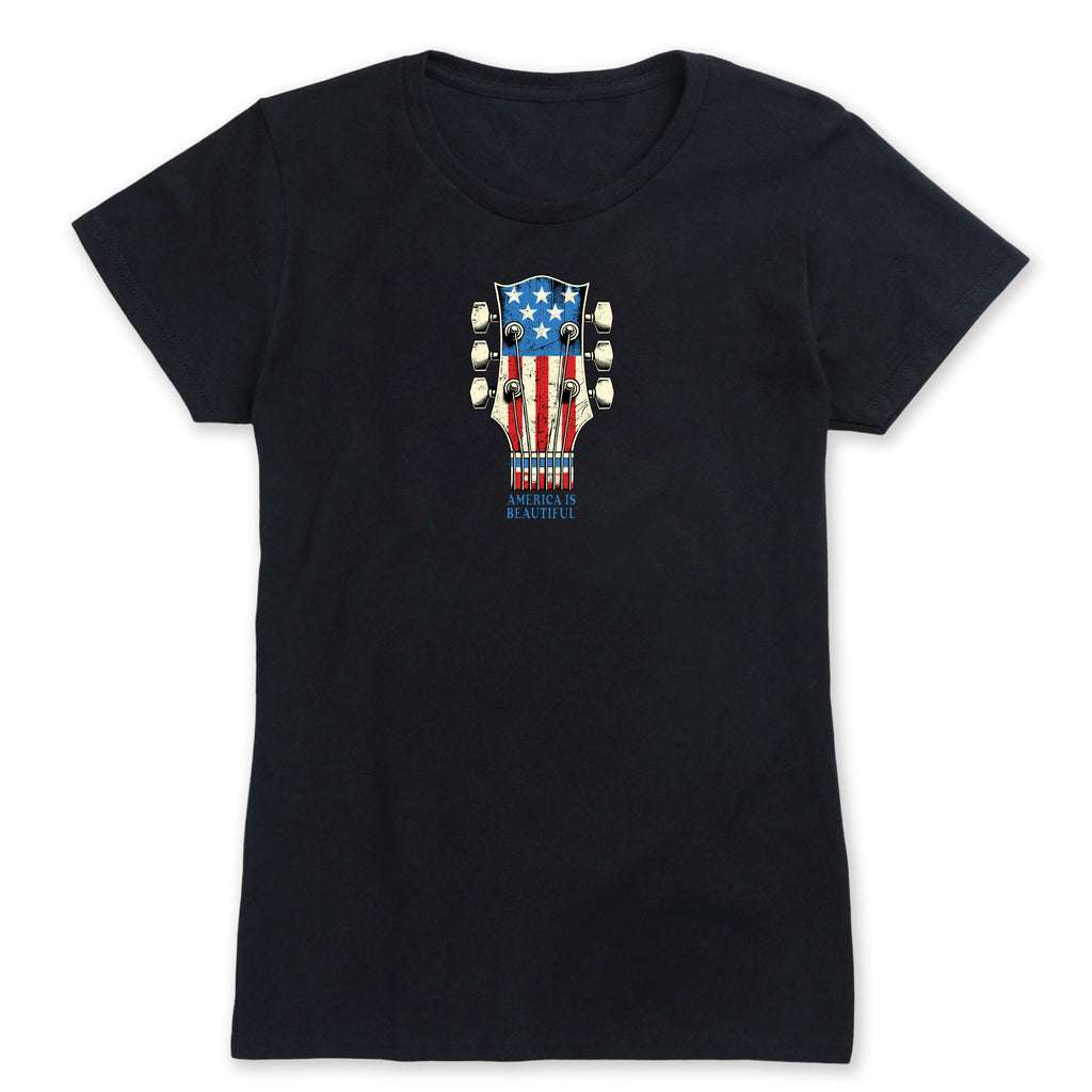 Headstock Patriot American Flag Graphic Tee from America The Beautiful® - W