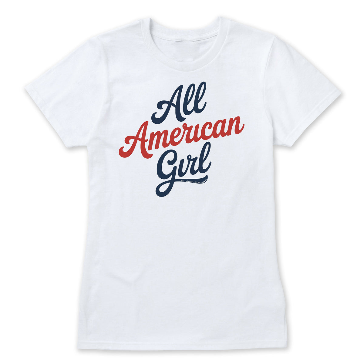 All American Girl Message Tee 1 from America The Beautiful®