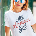All American Girl Message Tee 1 from America The Beautiful®