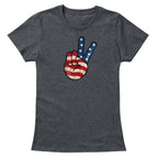 Playfully Patriotic!™ 1941 Victory Sign Womens T-shirt