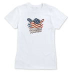 Hang Loose America Women’s Graphic Tee from America Is Beautiful®