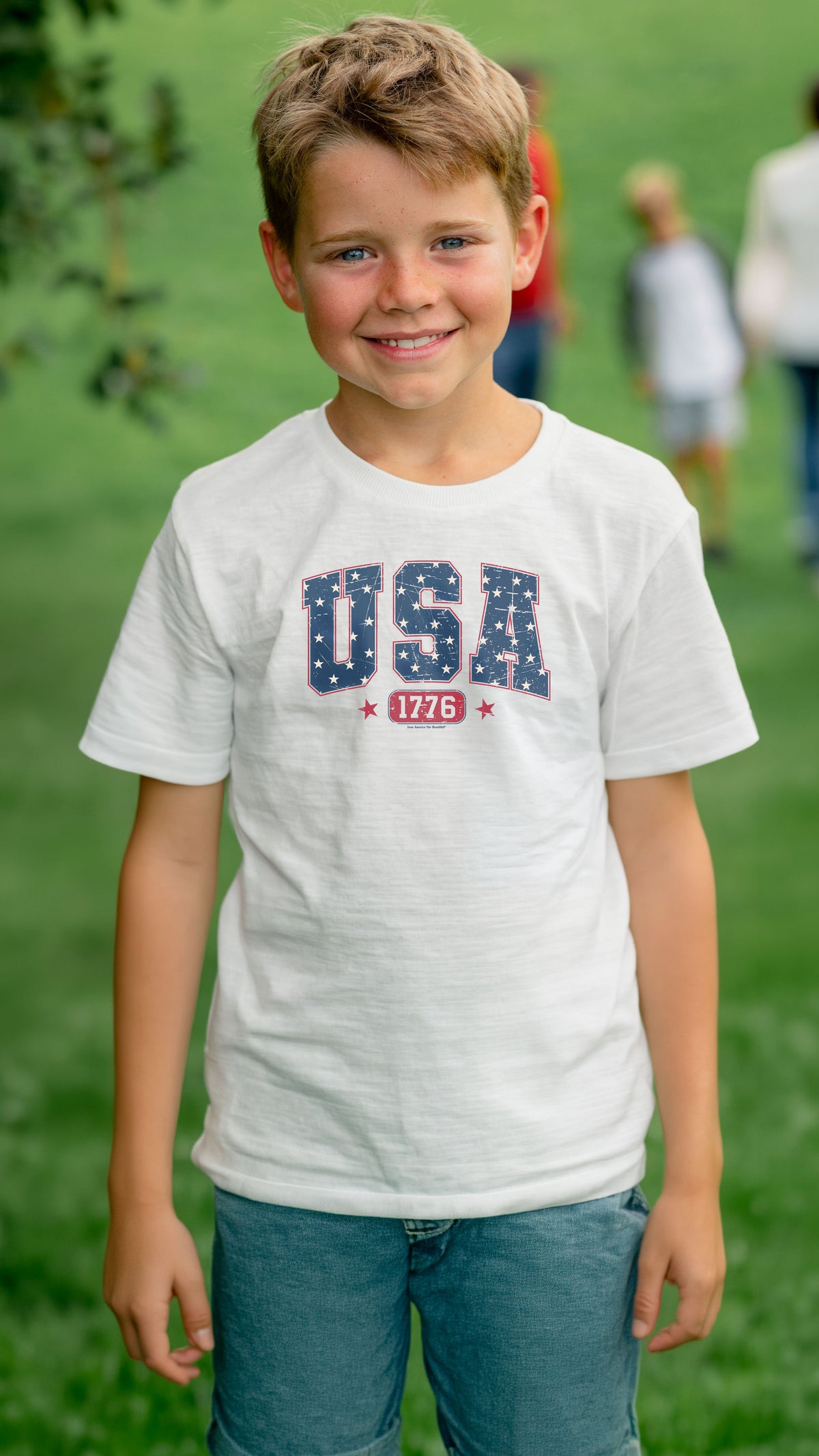 USA Message Tee 3.0 from America The Beautiful® - Y