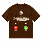 Men Women's Funny Animal Meme Graphic T-Shirt- Menswear Shortsleeve Rock-Inspired Tee, Round Neck, Random Digital Print, Regular Fit, Durable, Machine Washable, All-Season Comfort, Casual Streetwear Unisex Sport Top