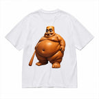 Summer Unisex Tung Tung Tung Sahur T Shirt Women Graphic Streetwear Comfortable，Funny Meme Brainrot T-Shirt Short Sleeve Fashion Clothing