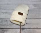 Adult Acrylic Ribbed Cuff Hat