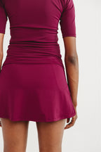 The Breezy Motion Skort | UPF 50+ High Rise Swim Skort with Shorts
