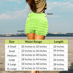 N20 Women's Sexy High Waist Ruffled Petti pants-Apple Green