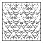 Comfy Halloween Pattern Coloring Book – Bold & Easy Designs (110 Pages, Instant Download PDF)
