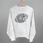 Floral Football Grey