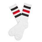 Red / Black Mixed Socks 4 Pack -B