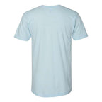 American Apparel Fine Jersey V-Neck Tee - Light Blue, XS