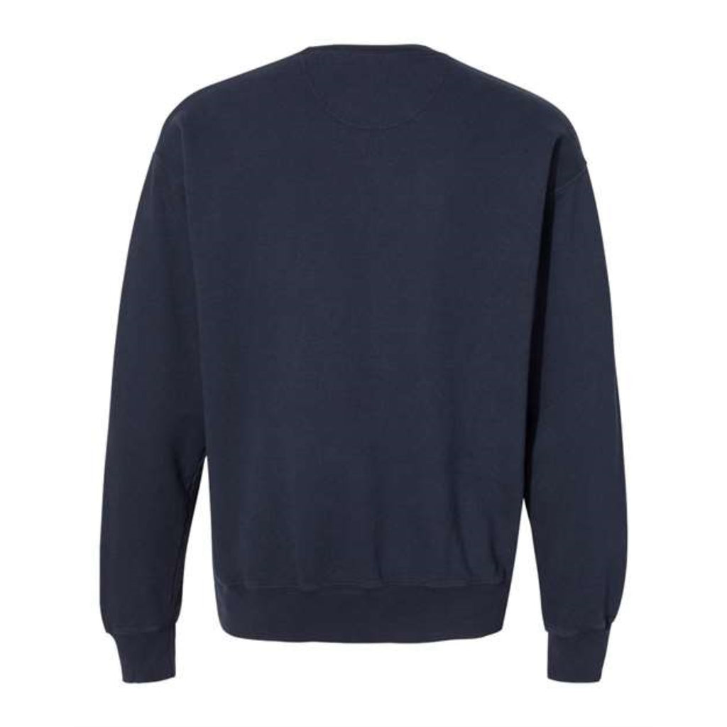 Champion Garment Dyed Crewneck Sweatshirt - Navy, M