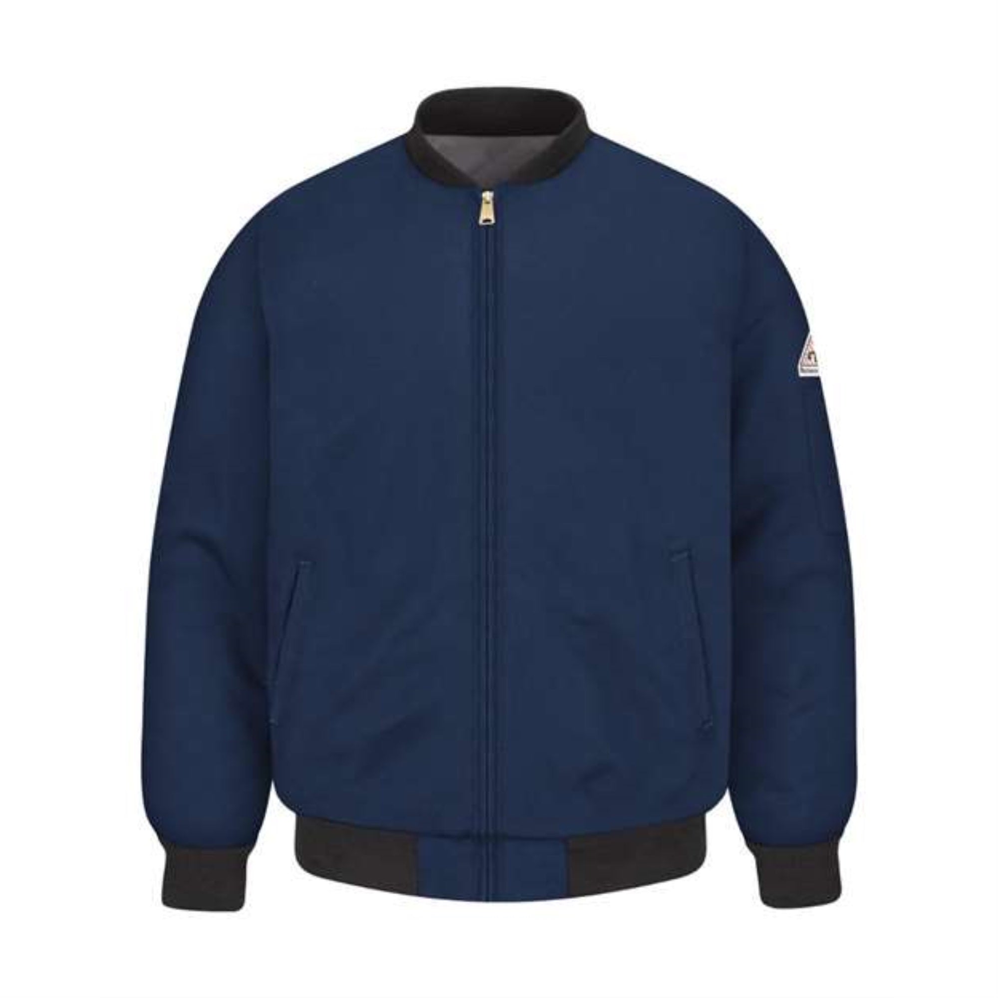Bulwark Flame Resistant Team Jacket - Navy, LT