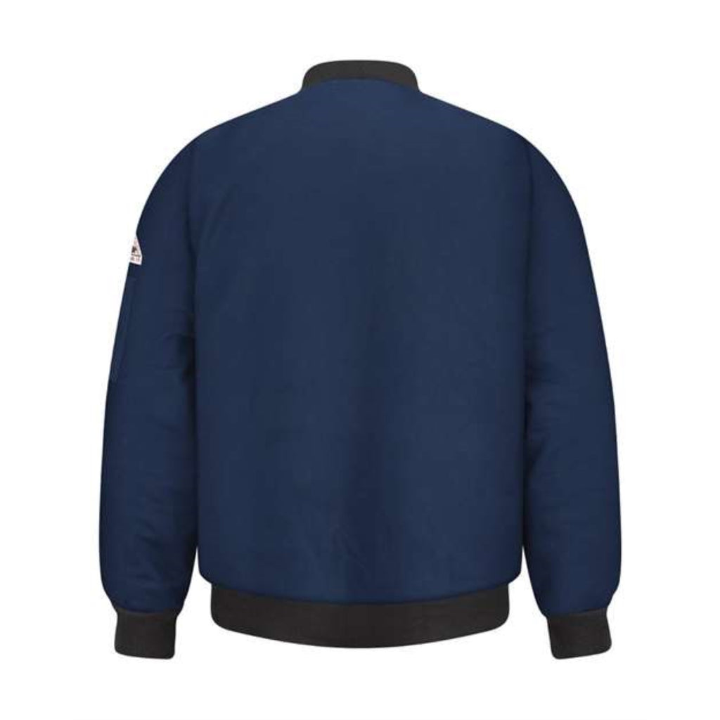Bulwark Flame Resistant Team Jacket - Navy, LT