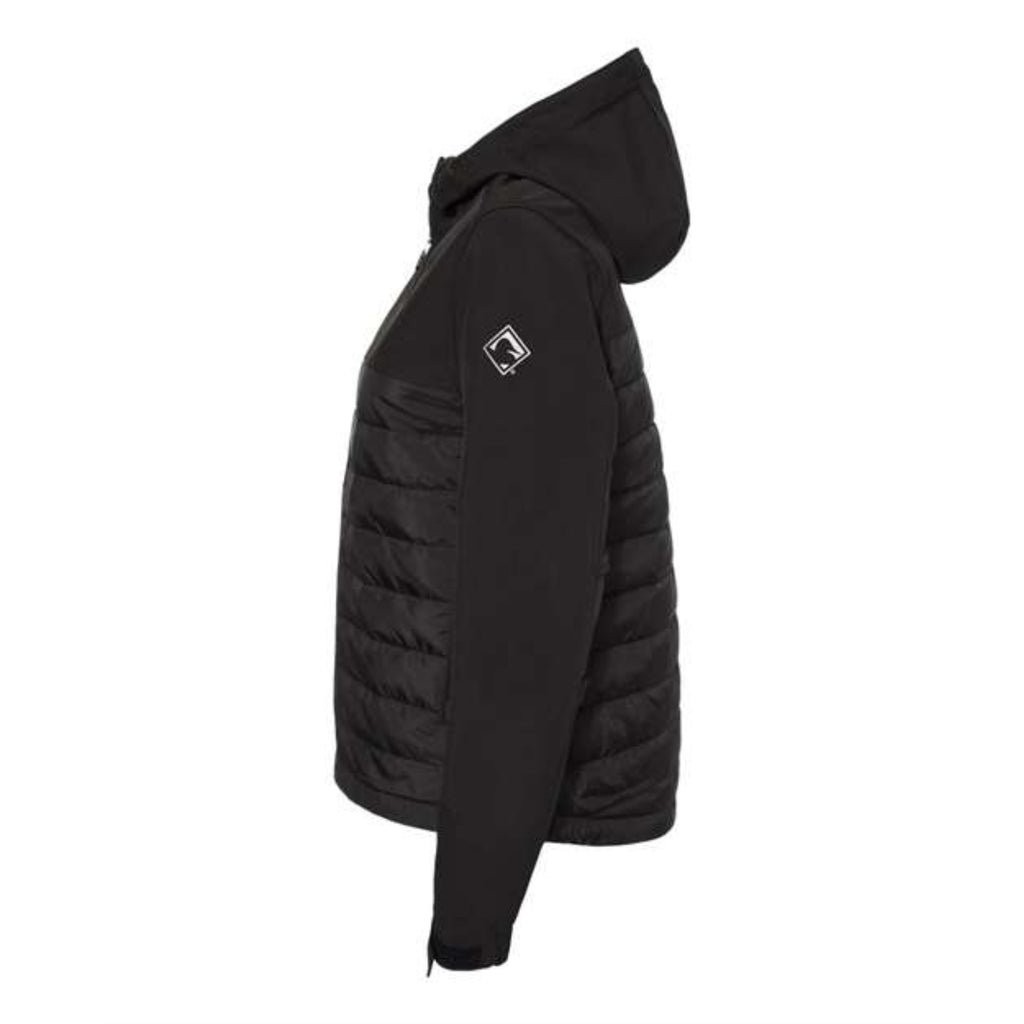 DRI DUCK Women's Vista Soft Shell Puffer Jacket - Black, M