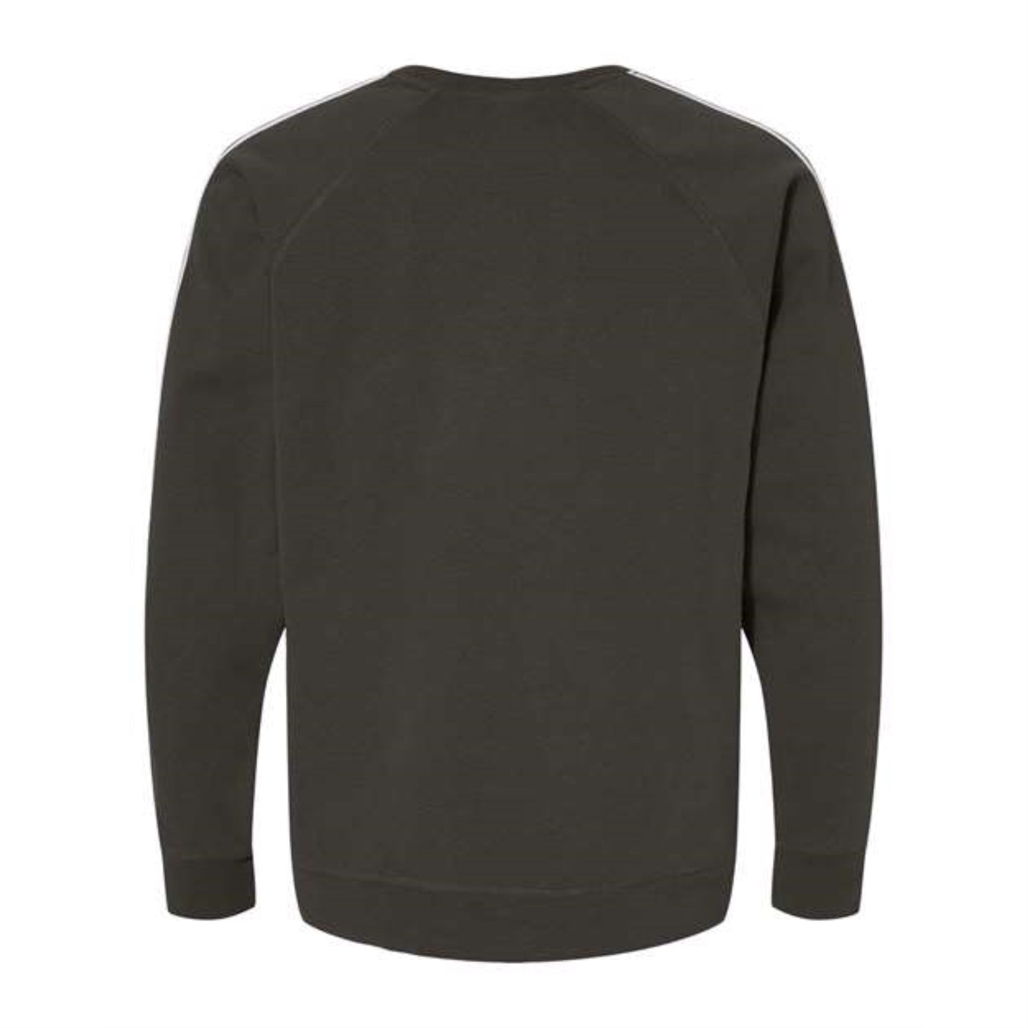 J. America Rival Fleece Crewneck Sweatshirt - Black, L