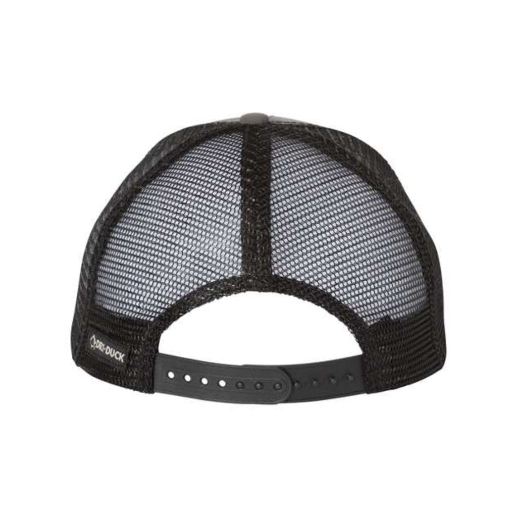 DRI DUCK Territory Trucker Cap - Charcoal, One Size