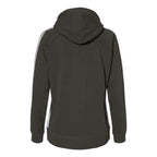 J. America Women's Rival Fleece Hooded Sweatshirt - Black, XL