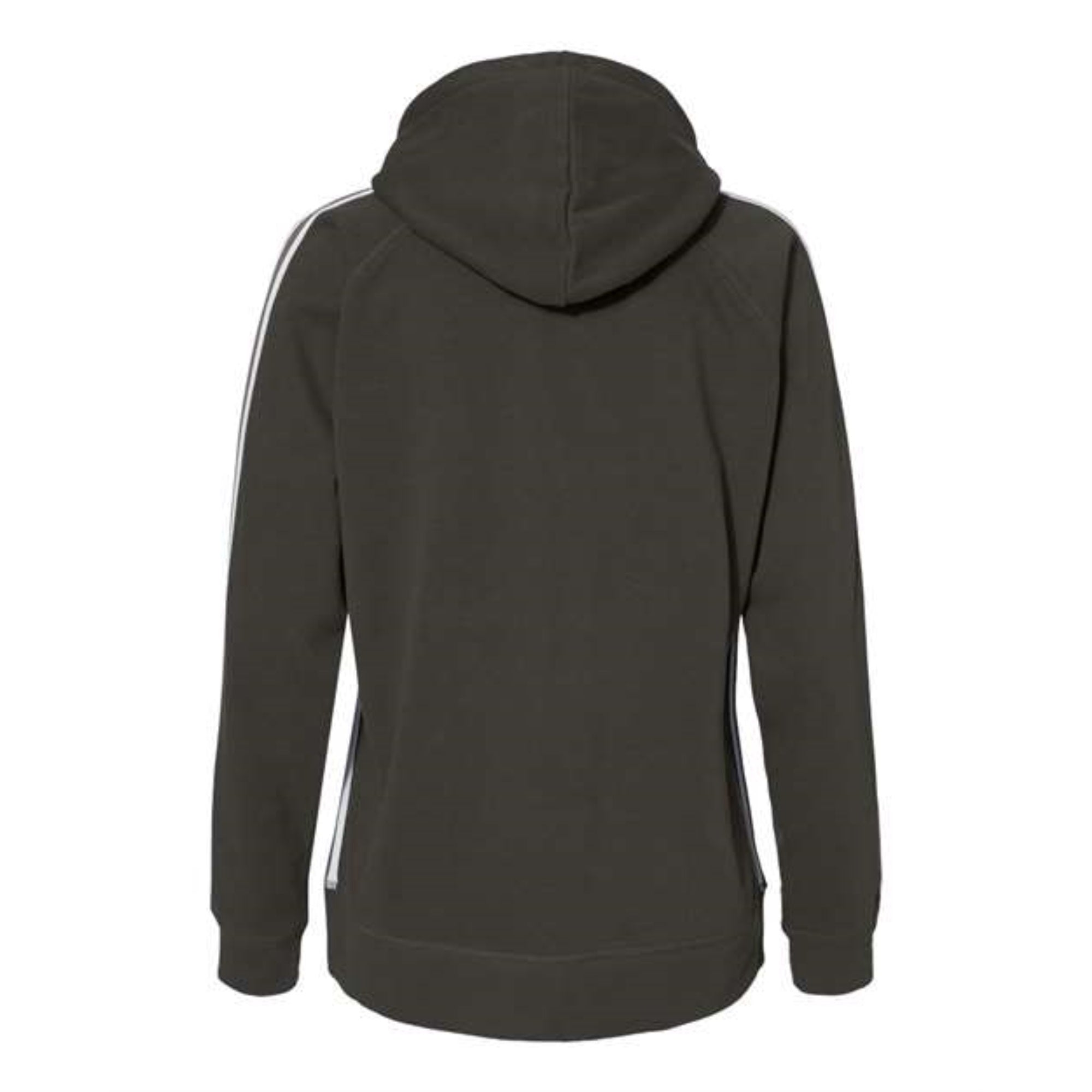 J. America Women's Rival Fleece Hooded Sweatshirt - Black, XL