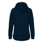 J. America Women's Rival Fleece Hooded Sweatshirt - Navy, M