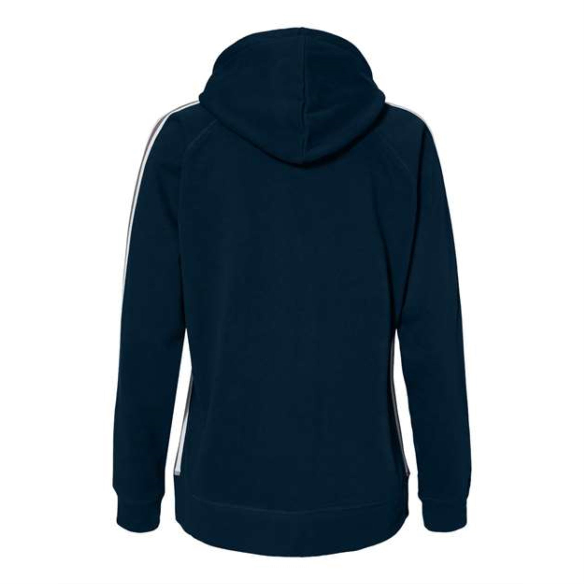 J. America Women's Rival Fleece Hooded Sweatshirt - Navy, L