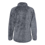 J. America Women's Boundary Shag Frosty Sherpa Full-Zip - Navy, S