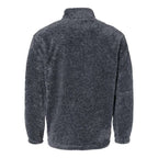 J. America Boundary Shag Frosty Sherpa Quarter-Zip Pullover - Navy, M