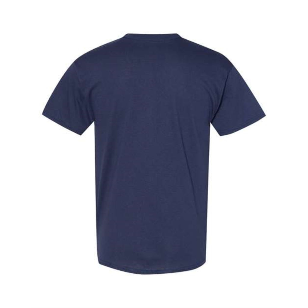 Hanes Ecosmart Short Sleeve T-Shirt - Navy, L