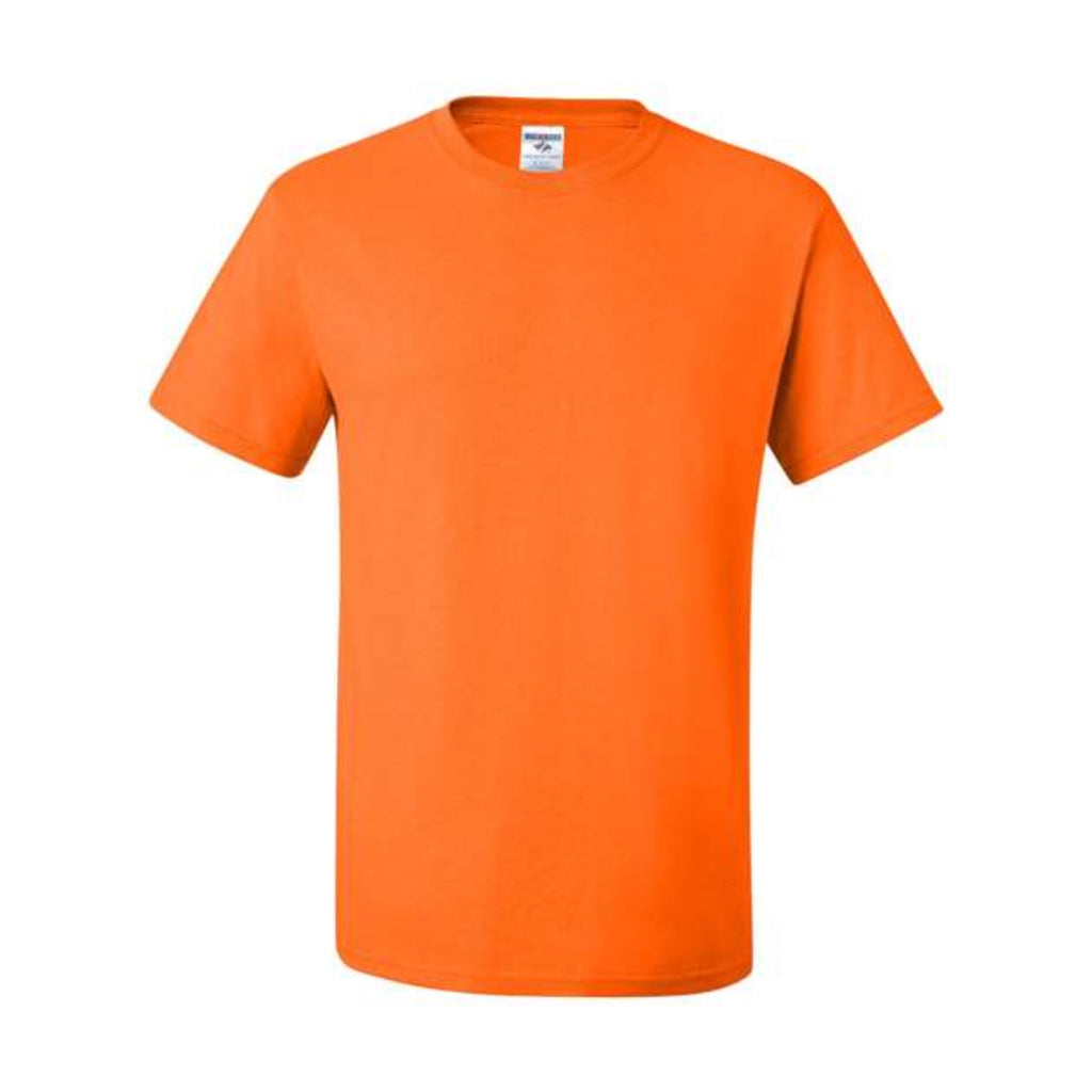 JERZEES Dri-Power 50/50 T-Shirt - Safety Orange, M