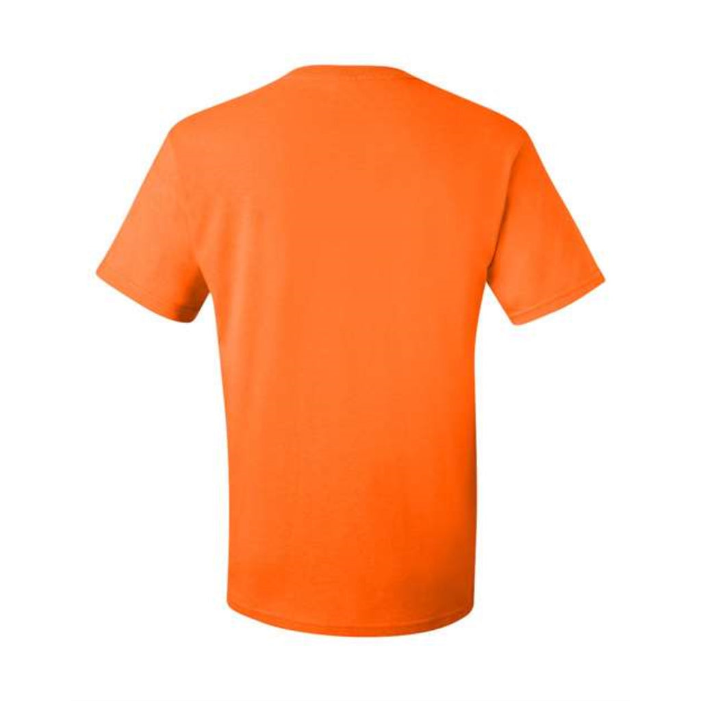 JERZEES Dri-Power 50/50 T-Shirt - Safety Orange, M