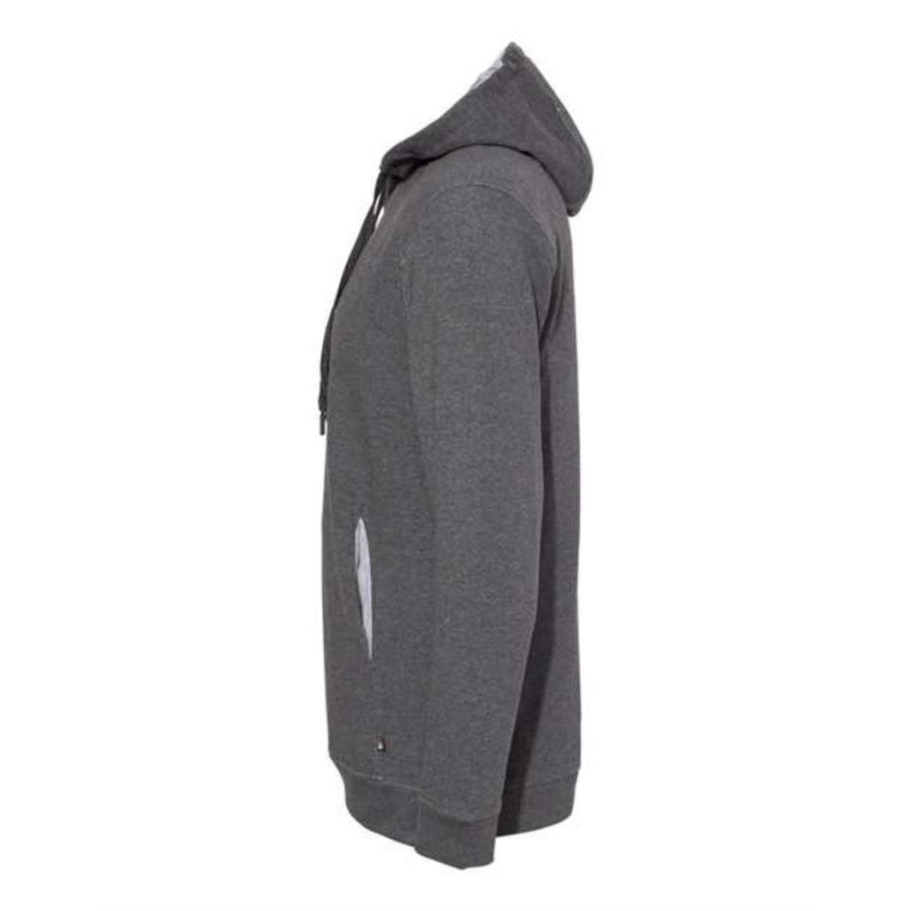 Badger FitFlex French Terry Hooded Sweatshirt - Charcoal, S