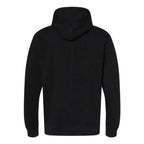 J. America Gaiter Fleece Hooded Sweatshirt - Black, S